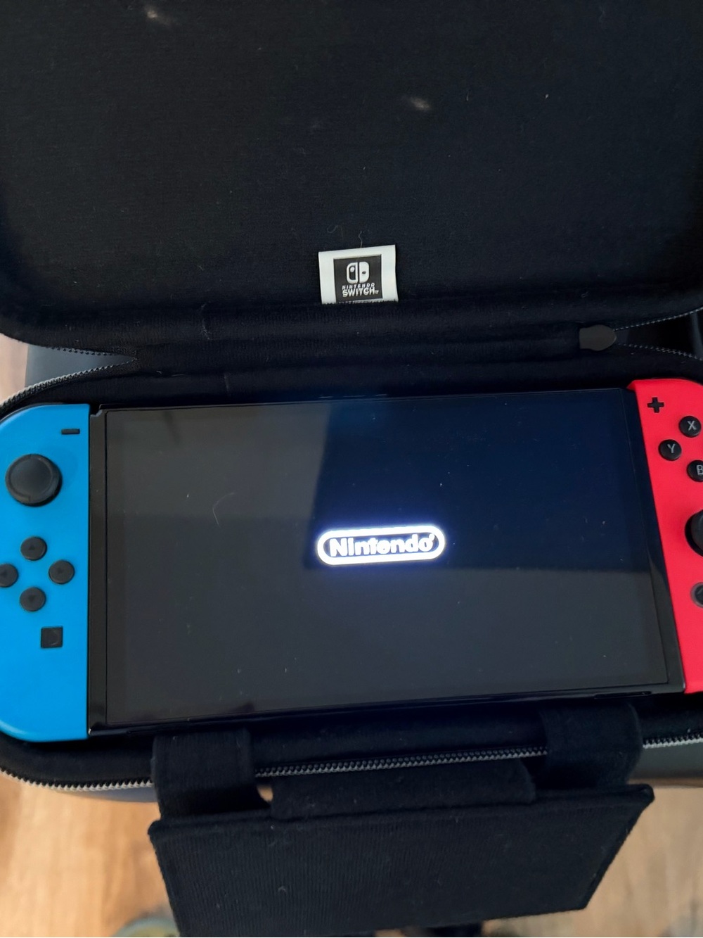 Nintendo Switch Docking Kit with Black Dock, Cables and Gray Carry Case
